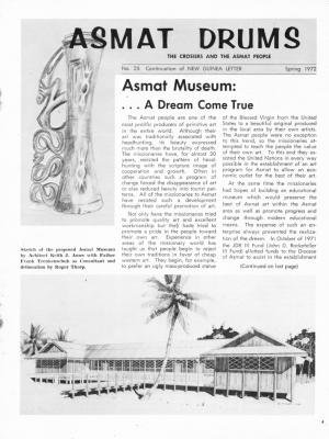 Asmat Drums, No. 25, Spring 1972