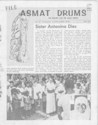 Asmat Drums, No. 24, Fall 1971