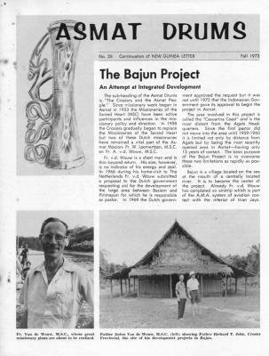 Asmat Drums, No. 28, Fall 1973